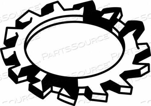 OEM#: U50450.013.0001LOCK WASHER BOLT #6 PHOS BRONZE PK100 by Fabory