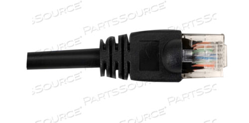 CAT6 250-МГЦ литой без зацепок соединительный кабель UTP CM PVC BK 25 футов