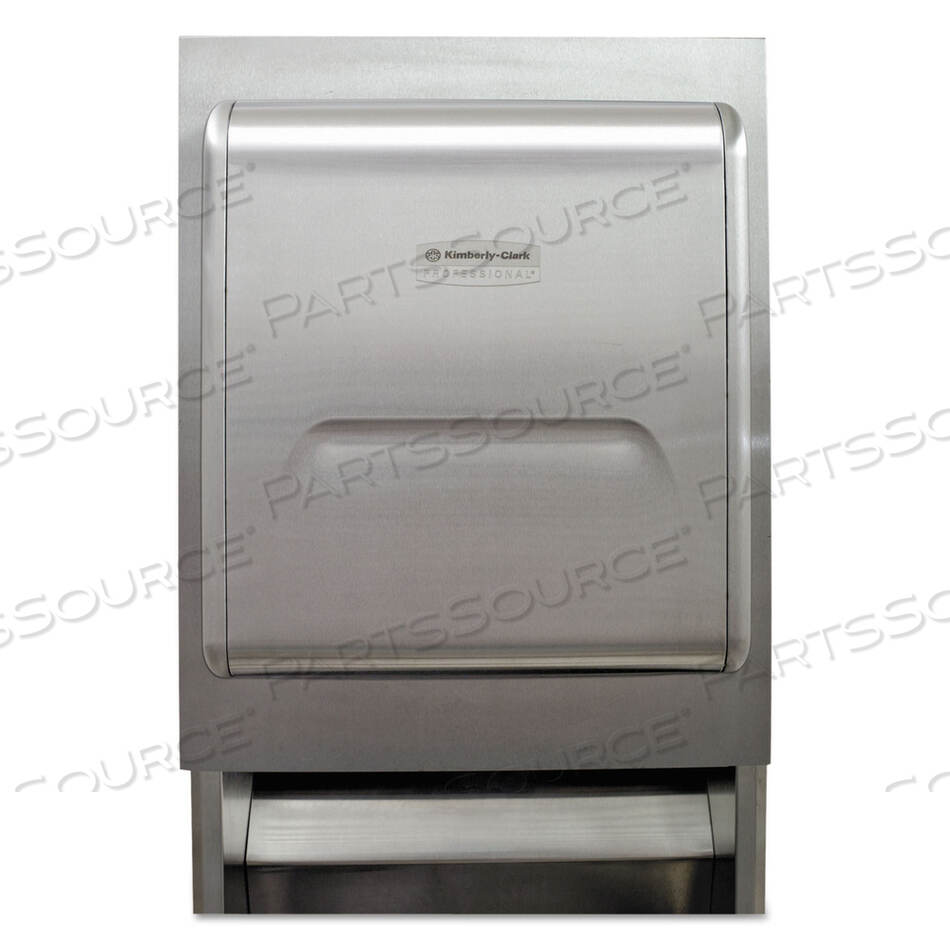 OEM#: 43823MOD ВСТРАИВАЕМЫЙ КОРПУС ДИСПЕНСЕРА С ДЕКОРАТИВНОЙ ПАНЕЛЬЮ, 11,13 X 4 X 15,37, НЕРЖАВЕЮЩАЯ СТАЛЬ от Kimberly-Clark Corporation