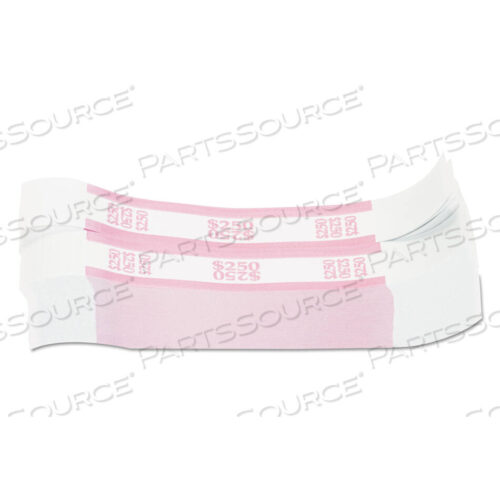 OEM#: 400250РЕМЕШКИ ДЛЯ ВАЛЮТ, РОЗОВЫЕ, 250 ДОЛЛАРОВЫМИ КУПЮРАМИ, 1000 ШТУК В УПАКОВКЕ от Pap-R Products