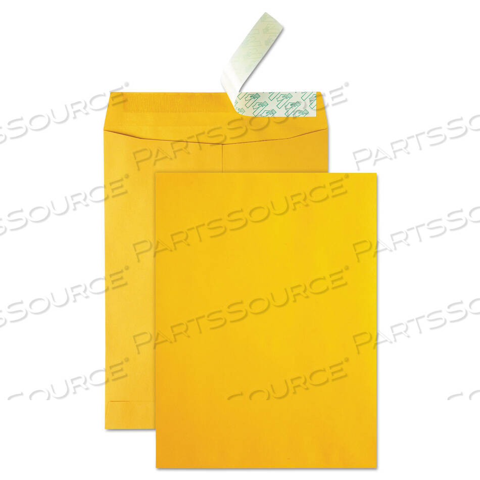 OEM#: QUA41420КОНВЕРТ КАТАЛОГА REDI-STRIP ДЛЯ БОЛЬШОЙ ОБЪЕМНОСТИ, № 10 1/2, КЛАПАН В ВИДЕ ЛОПАТКИ ДЛЯ СЫРА, КЛЕЯЩАЯСЯ ЗАСТЕЖКА REDI-STRIP, 9 X 12, КОРИЧНЕВАЯ КРАФТ-БУМАГА, 250 шт./КОР. от Quality Park Products