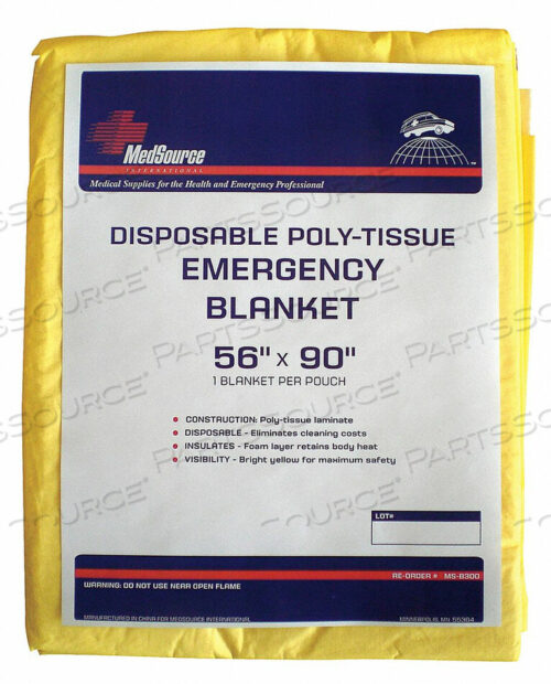 OEM#: MS-B300POLY TISSUE BLANKET 56X90 PK24 от Medsource