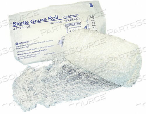 OEM#: MS-RG001РУЛОННАЯ МАРЛЯ 4,5 X 4,1 YD. PK100 от Medsource