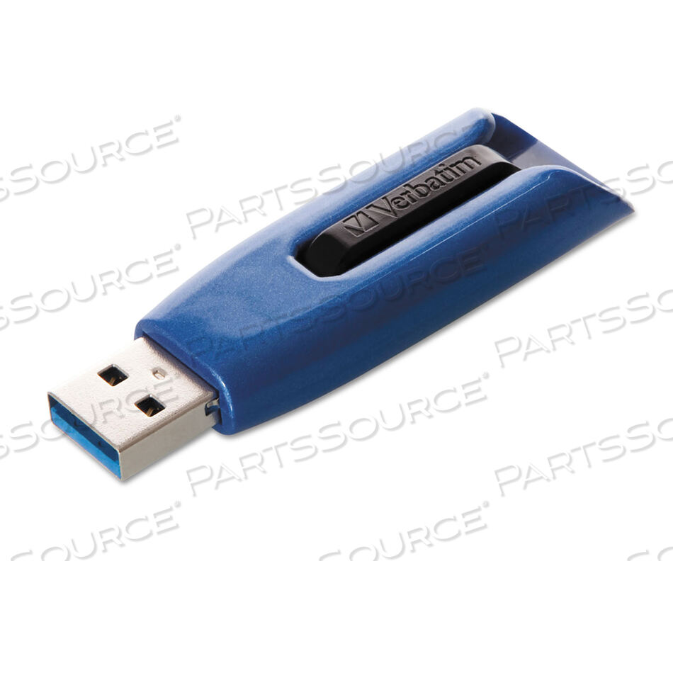OEM#: 49808V3 MAX USB 3.0 ФЛЕШ-НАКОПИТЕЛЬ, 128 ГБ, СИНИЙ от Verbatim