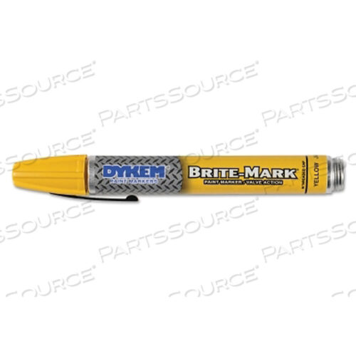 OEM#: 4000640006 ITW DYKEM BRITE-MARK ПЕРМАНЕНТНЫЙ КРАСКА-МАРКЕР, КЛАПАННОГО ДЕЙСТВИЯ, 40, ЖЕЛТЫЙ от Dykem