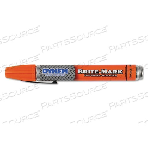 OEM#: 40010BRITE-MARK 40 ПЕРМАНЕНТНЫЙ КРАСКА ДЛЯ КОЛПАЧКА/КОРПУСА С РЕЗЬБОЙ, ДЕЙСТВИЕ КЛАПАНА, ОРАНЖЕВЫЙ, СРЕДНИЙ от Dykem