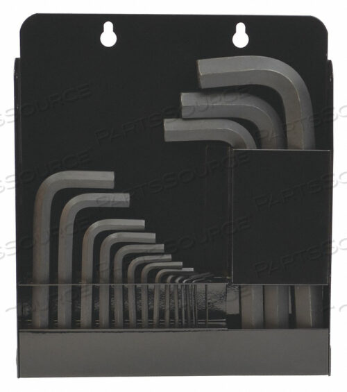 OEM#: 12339SET 18 HEX KEY SET SHORT от Bondhus