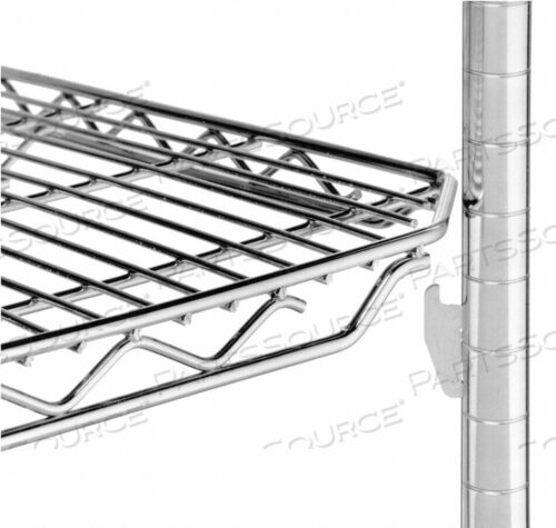 OEM#: 54PQ-4G6369 СТОЙКА ДЛЯ ПРОВОЛОЧНОЙ ПОЛКИ 54-7/16 H ХРОМ PK4 от Intermetro Industries (Emerson)