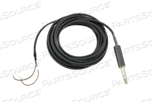 ВНЕШНИЙ СИГНАЛЬНЫЙ КАБЕЛЬ IABP, ТЕЛЕФОННЫЙ ШТЕКЕР 1/4 ДЮЙМА, НЕЗАКОНЧЕННЫЕ ПРОВОДА, 15 ФУТОВ