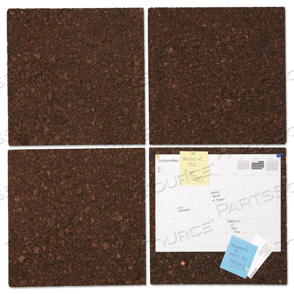OEM#: UNV43403ПАНЕЛИ ИЗ ПРОБКОВОЙ ПЛИТКИ, ТЕМНО-КОРИЧНЕВЫЕ, 12 X 12, 4 ШТ./УПАКОВКА от Universal