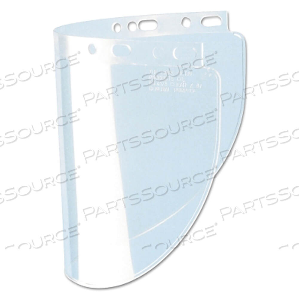 OEM#: 4178CLBPHIGH PERFORMANCE FACESHIELD WINDOWS, ПРОЗРАЧНЫЙ, ШИРОКИЙ ОБЗОР, 16-1/2 ДЮЙМА ШИРИНА X 8 ДЮЙМОВ В ОТ Fibre-Metal
