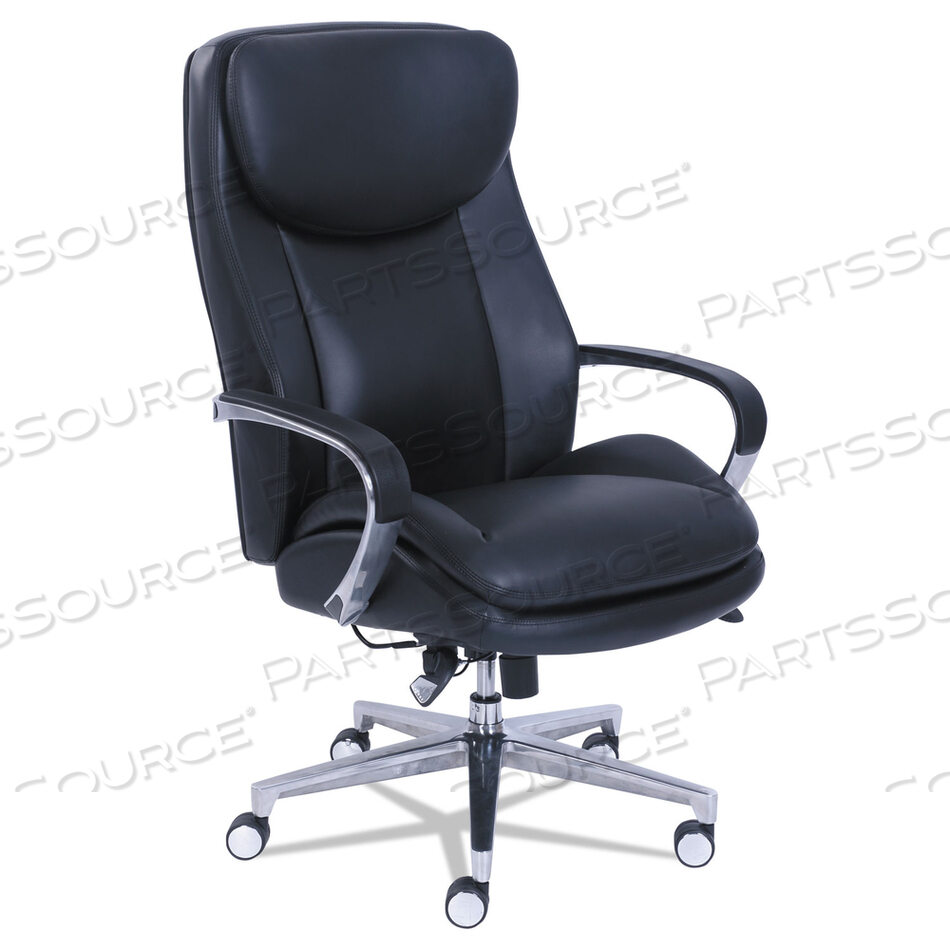 OEM#: 48956COMMERCIAL 2000 BIG/TALL EXECUTIVE CHAIR, LUBRICK, ПОДДЕРЖКА 400 ФУНТОВ, ВЫСОТА СИДЕНЬЯ 20,25 ДО 23,25, ЧЕРНОЕ СИДЕНЬЕ/СПИНКА, СЕРЕБРИСТОЕ ОСНОВАНИЕ от La-Z Boy