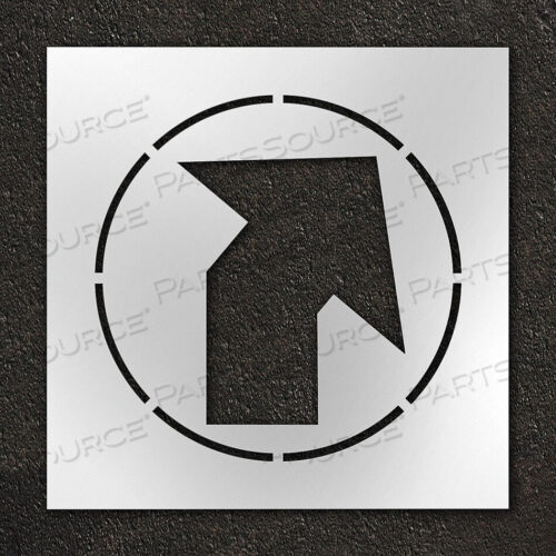 OEM#: STL-116-12407ТРАФАРЕТ С УГЛОВОЙ СТРЕЛКОЙ 24 ДЮЙМА от RAE Products & Chemicals Corp.