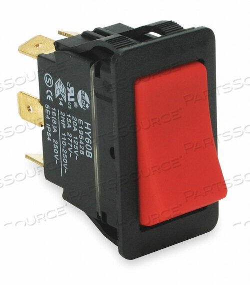 OEM#: 2LNH6ROCKER SWITCH DPDT 6 CONNECTIONS by Power First