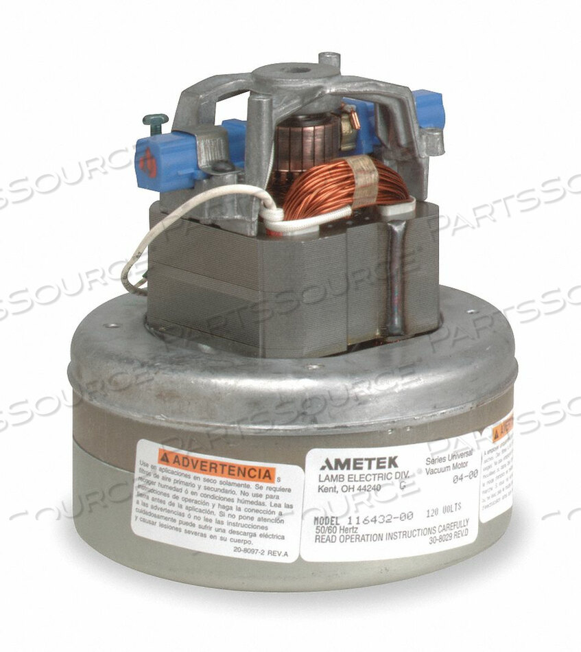 OEM#: 115756ВАКУУМНЫЙ MTR/BLWR THRU-FLOW 2 STGE 1 SPD от Ametek Lamb