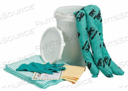 OEM#: SKH-BKTSPILL KIT CHEM/HAZMAT WHITE by Brady Americas