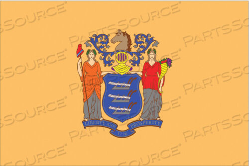 OEM#: 143660D3761 Флаг штата Нью-Джерси 3X5 футов от Annin Flagmakers