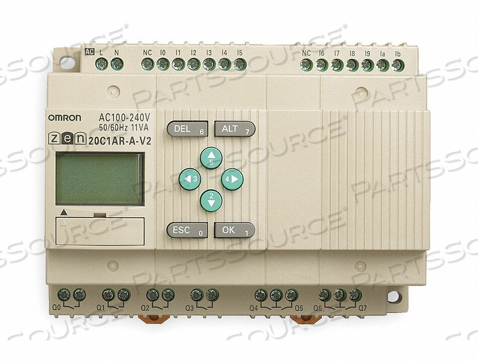 OEM#: ZEN-20C1AR-A-V2ПРОГРАММИРУЕМОЕ РЕЛЕ 100-240 В переменного тока от Omron - Electronic Division