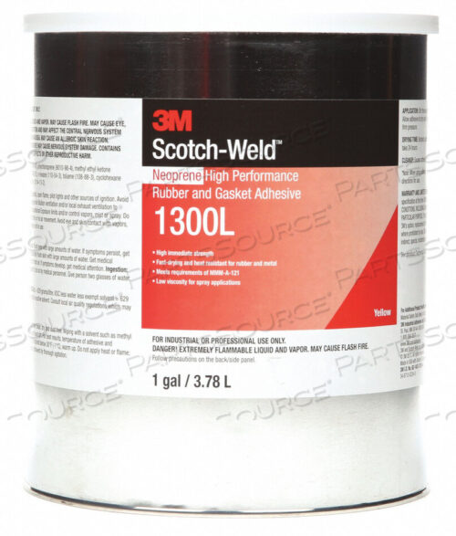 OEM#: 1300GASKET ADHESIVE 1 GAL CAN ЖЕЛТЫЙ от 3M Consumer