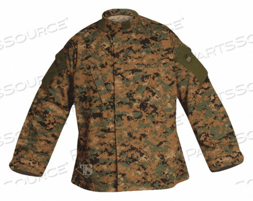 OEM#: 1267TACTICAL SHIRT WOODLAND DIGITAL XS 32 L by TRU-SPEC