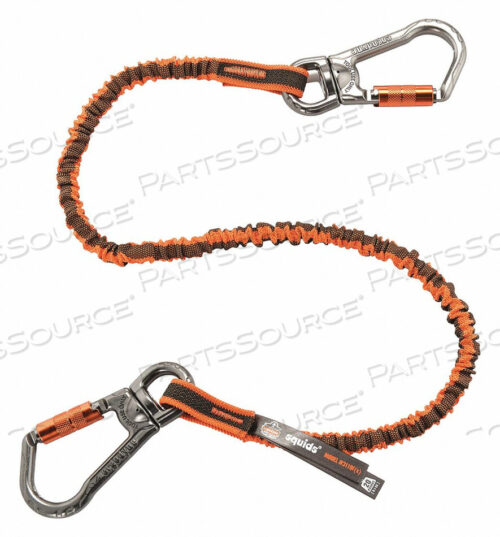 OEM#: 3119F(X)TOOL LANYARD DBL LOCK ДВОЙНЫЕ КАРАБИНЫ от Ergodyne