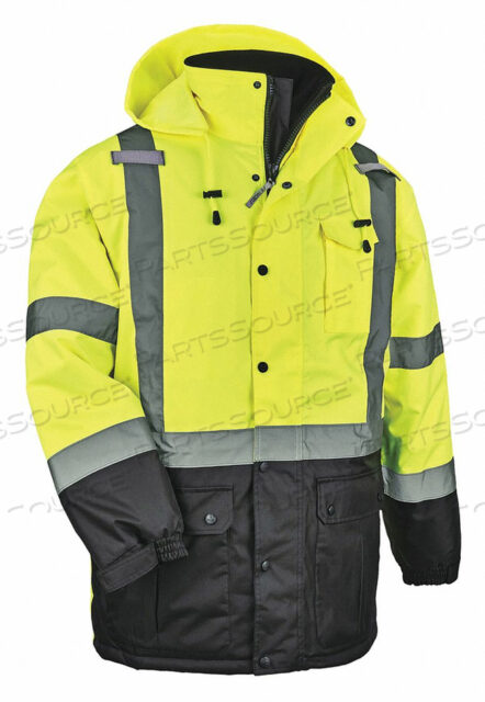 OEM#: 8384HI VIS THERMAL PARKA LIME MEDIUM от Ergodyne