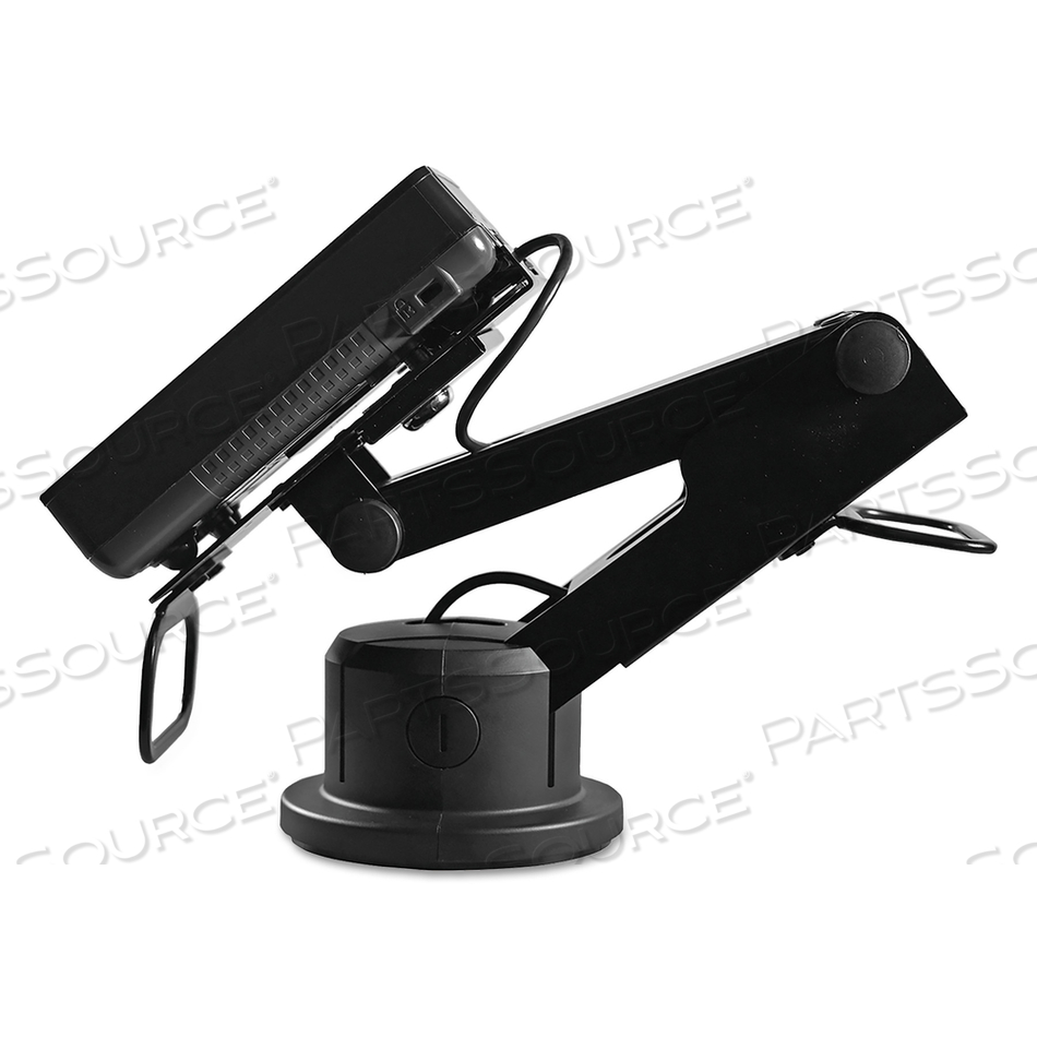 КРЕПЛЕНИЕ ДЛЯ VERIFONE MX925, ДОСТУПНОЕ ДЛЯ ИНВАЛИДНЫХ КОЛЯСОК, ВРАЩЕНИЕ НА 142 ГРАДУСА, НАКЛОН НА 60 ГРАДУСОВ, ПАНОРАМИРОВАНИЕ НА 240 ГРАДУСОВ, ЧЕРНОЕ, ВЫДЕРЖИВАЕТ 2,2 ФУНТА