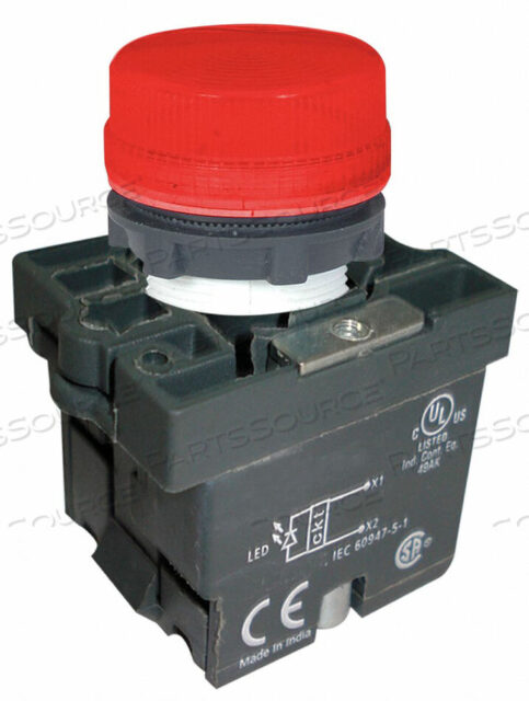 OEM#: 30G210КОНТРОЛЬНАЯ ЛАМПОЧКА СВЕТОДИОДНАЯ 22 ММ 24 В AC/DC RD ПЛАСТИКОВАЯ от DAYTON ELECTRIC MANUFACTURING CO