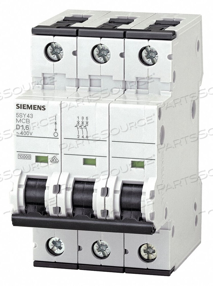 OEM#: 5SY43405IEC SUPP PROTECTOR 40A 400VAC 72VDC 3P от Siemens