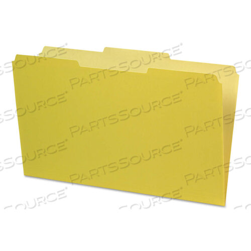 OEM#: 4350 1/3 ЖЕЛТЫЕ ВНУТРЕННИЕ ПАПКИ ДЛЯ ФАЙЛОВ, С ВЫРЕЗНЫМИ ЯЗЫКАМИ ШИРИНОЙ 1/3: АССОРТИМЕНТ, ФОРМАТ LEGAL, ЖЕЛТЫЕ, 100 ШТ./КОРОБКА от Esselte Pendaflex Corp.