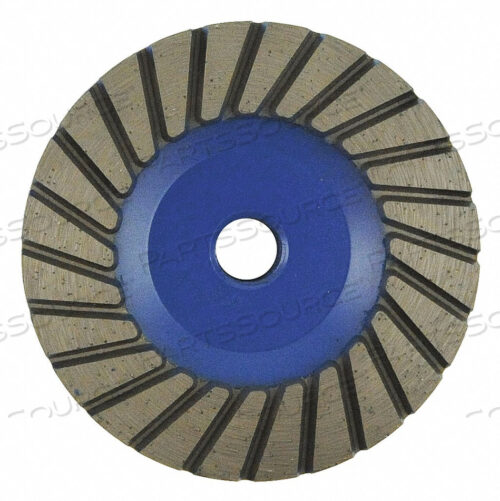 OEM#: S-04HDZGX3-MSEGMENT CUP WHEEL 4 IN.DIA. MEDIUM GRIT by Diamond Vantage