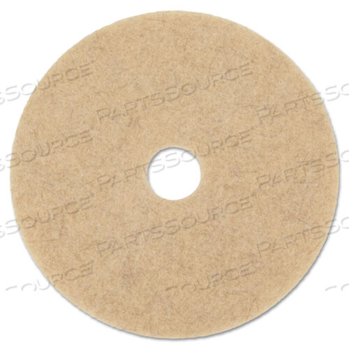 OEM#: BWK4019NHENATURAL HOG HAIR BURNISHING FLOOR PADS, 19 ДИАМЕТР, КОРИЧНЕВЫЙ, 5/КОРОБКА от Boardwalk