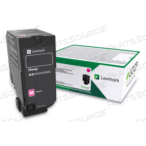 OEM#: 84C0HMG84C0HMG UNISON HIGH-YIELD TONER, РЕСУРС 16 000 СТРАНИЦ, ПУРПУРНЫЙ от Lexmark
