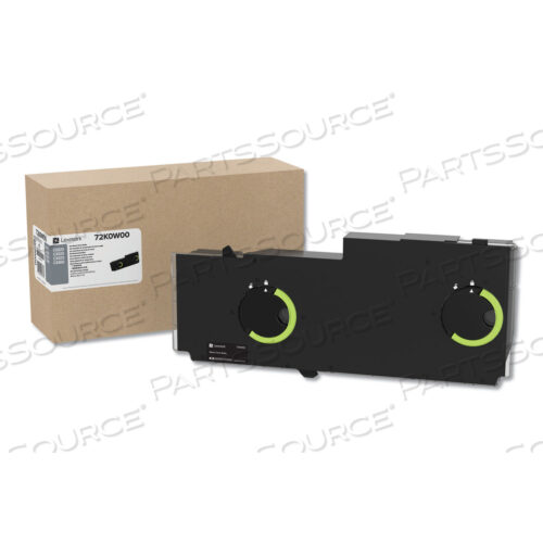 OEM#: 72K0W0072K0W00 (CS820) ПРОГРАММА ВОЗВРАТА КОНТЕЙНЕРА ДЛЯ ОТРАБОТАННОГО ТОНЕРА, РЕСУРС 115 000 СТРАНИЦ от Lexmark