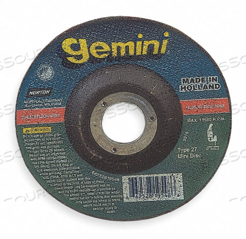 OEM#: 66252841906WHEEL T27 6 X 3/32 X 7/8 от Norton | Saint-Gobain Abrasives