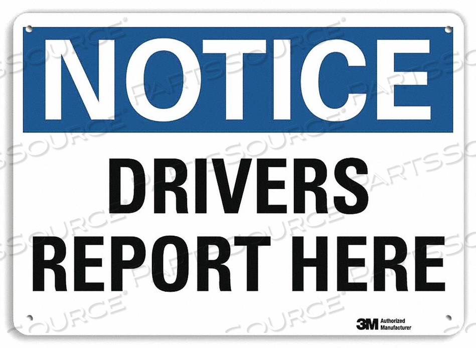 OEM#: U5-1158-NP_14X10ЗНАК ОБЪЯВЛЕНИЯ 14 Ш X 10 В ТОЛЩИНА 0,055 от Lyle Signs Inc.