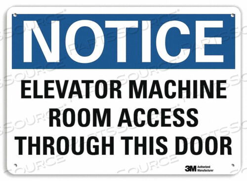 OEM#: U5-1172-NA_10X7ЗНАК УВЕДОМЛЕНИЯ 10 ШX7 В ТОЛЩИНА 0,04 от Lyle Signs Inc.