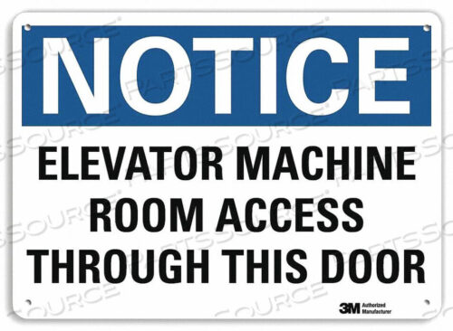 OEM#: U5-1172-RA_14X10ЗНАК ОБЪЯВЛЕНИЯ 10 X 14 АЛЮМИНИЙ от Lyle Signs Inc.