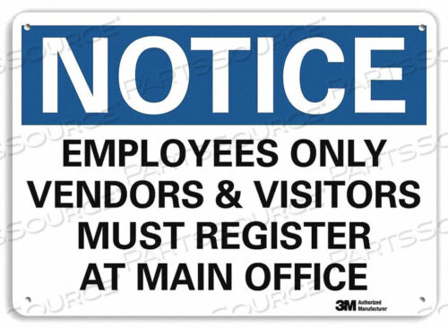 OEM#: U5-1194-NP_10X7ЗНАК ОБЪЯВЛЕНИЯ 10 Ш X 7 В ТОЛЩИНА 0,055 от Lyle Signs Inc.