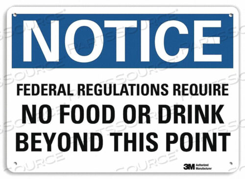 OEM#: U5-1217-NP_10X7FACILITY SIGN 10 W X 7 H 0.055 THICK by Lyle Signs Inc.