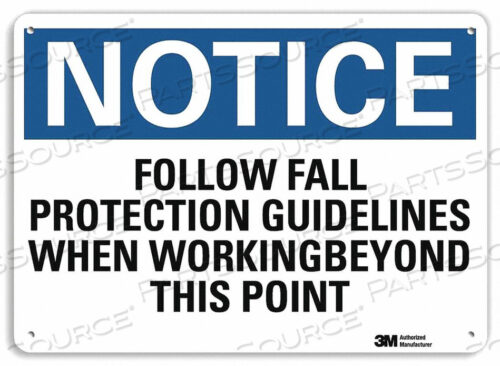 OEM#: U5-1228-NA_10X7ЗНАК УВЕДОМЛЕНИЯ 10 ШX7 В ТОЛЩИНА 0,04 от Lyle Signs Inc.