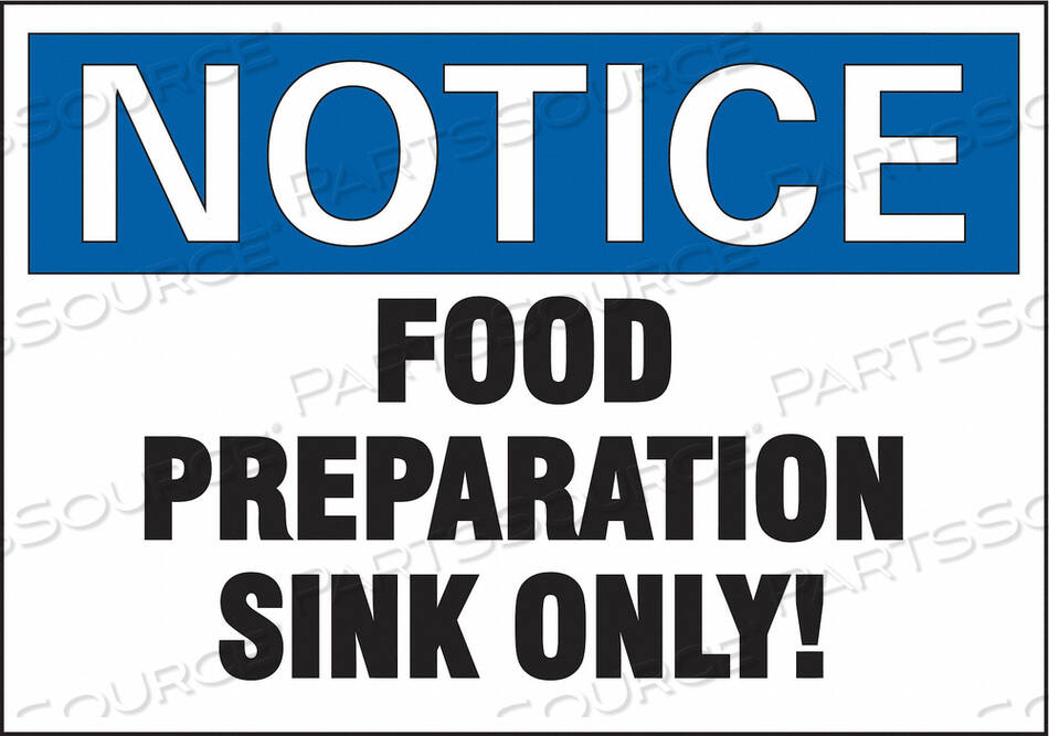 OEM#: U5-1232-NA_14X10ЗНАК УВЕДОМЛЕНИЯ 14 ШX10 В 0,04 ТОЛЩИНА от Lyle Signs Inc.