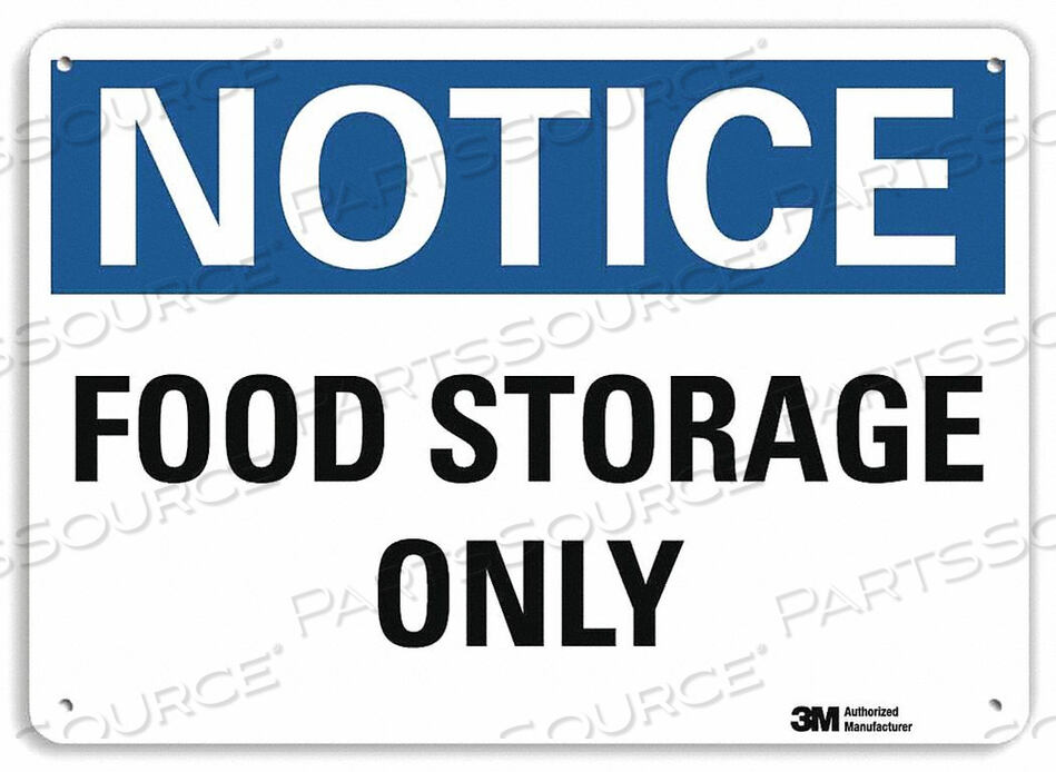 OEM#: U5-1233-RA_14X10NOTICESIGN RECYCLDREFLECALUM 14INWX10INH от Lyle Signs Inc.