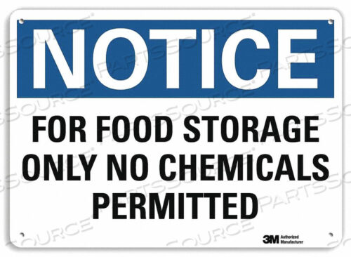 OEM#: U5-1235-RA_14X10NOTICESIGN RECYCLDREFLECALUM 14INWX10INH от Lyle Signs Inc.