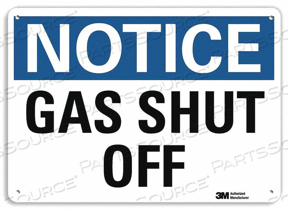 OEM#: U5-1240-NA_14X10ЗНАК УВЕДОМЛЕНИЯ 14 ШX10 В ТОЛЩИНА 0,04 от Lyle Signs Inc.