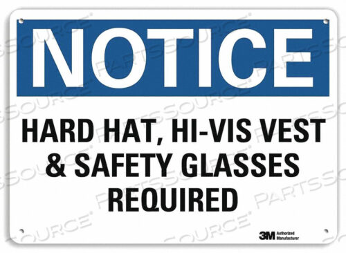 OEM#: U5-1253-NA_14X10ЗНАК УВЕДОМЛЕНИЯ 14 ШX10 В 0,04 ТОЛЩИНА от Lyle Signs Inc.