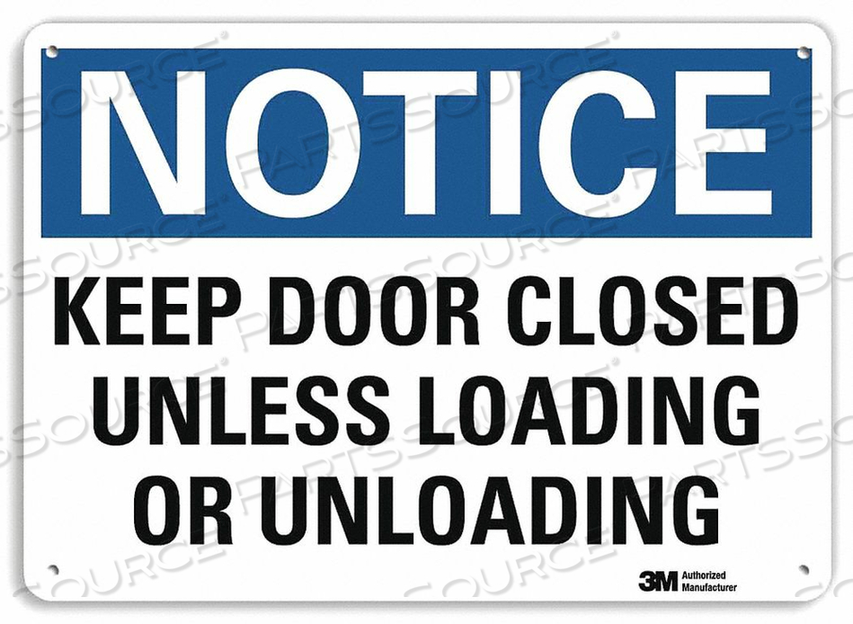 OEM#: U5-1287-NA_14X10ЗНАК УВЕДОМЛЕНИЯ 14 ШX10 В ТОЛЩИНА 0,04 от Lyle Signs Inc.