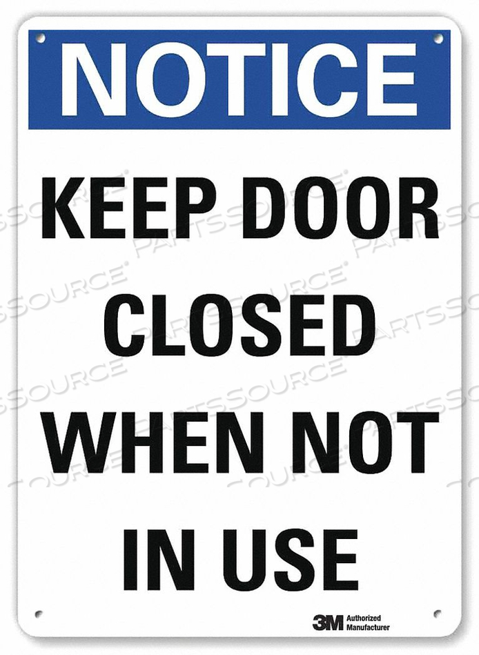 OEM#: U5-1288-NA_10X14ЗНАК УВЕДОМЛЕНИЯ 10 ШX14 В ТОЛЩИНА 0,04 от Lyle Signs Inc.