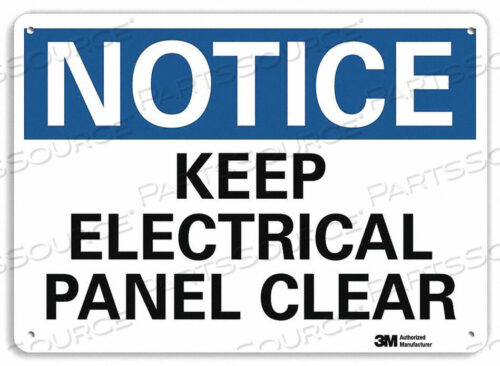 OEM#: U5-1291-NP_14X10ЗНАК ОБЪЯВЛЕНИЯ 14 Ш X 10 В ТОЛЩИНА 0,055 от Lyle Signs Inc.