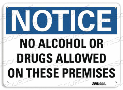 OEM#: U5-1337-RA_14X10NOTICESIGN RECYCLDREFLECALUM 14INWX10INH от Lyle Signs Inc.